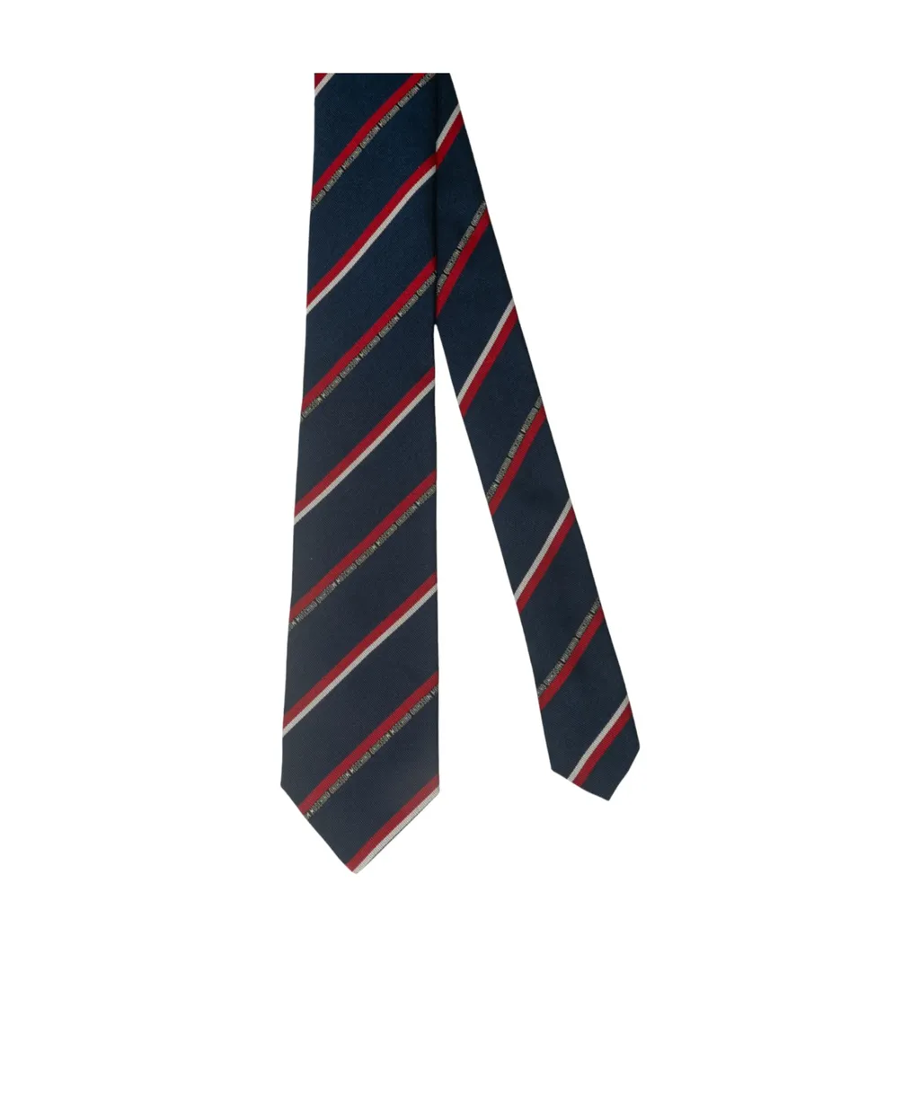 Striped Print Tie