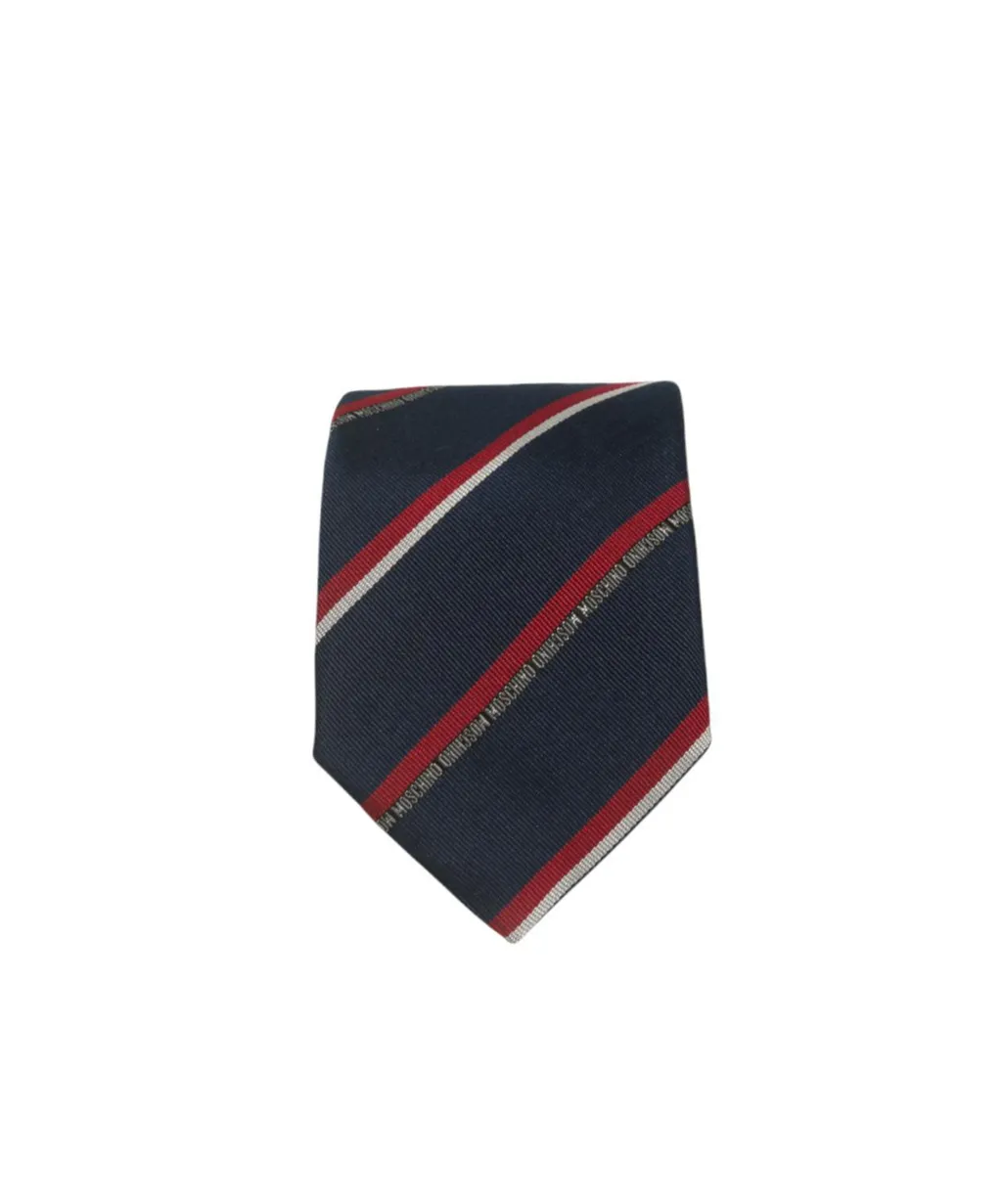 Striped Print Tie