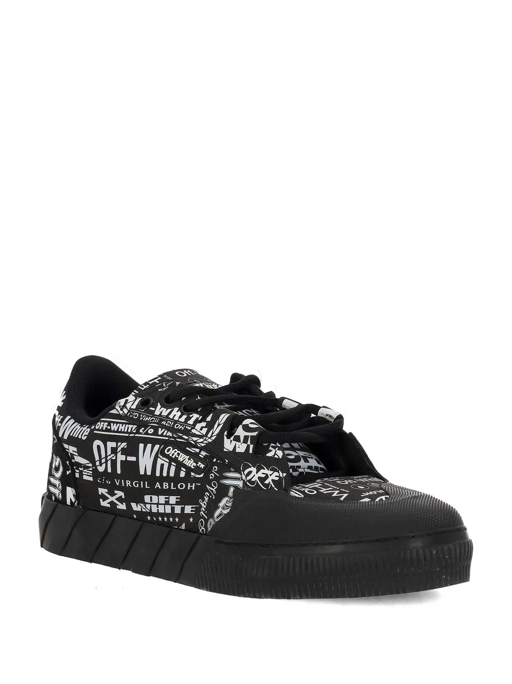 Logo Printed Lace-Up Sneakers