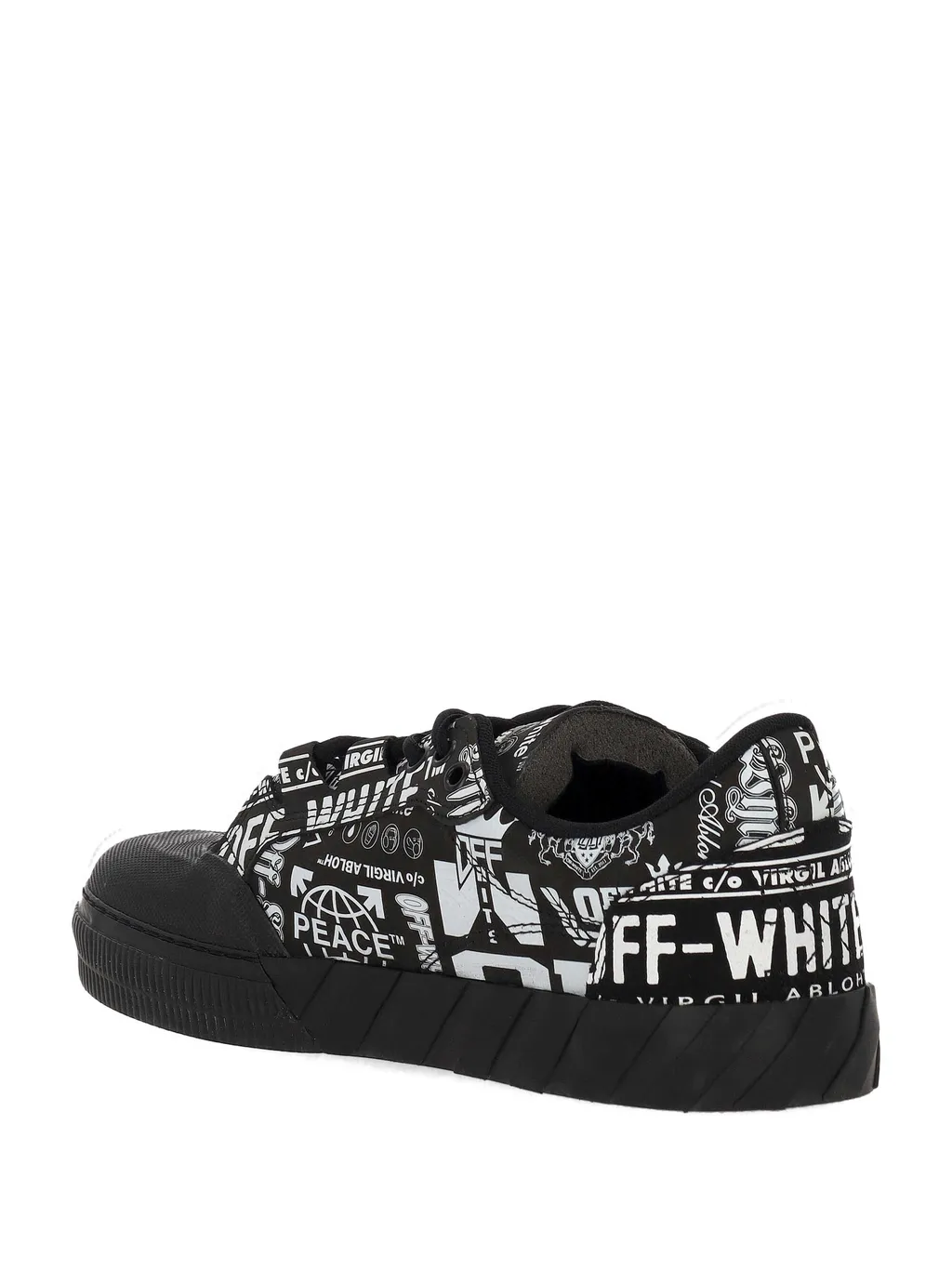 Logo Printed Lace-Up Sneakers