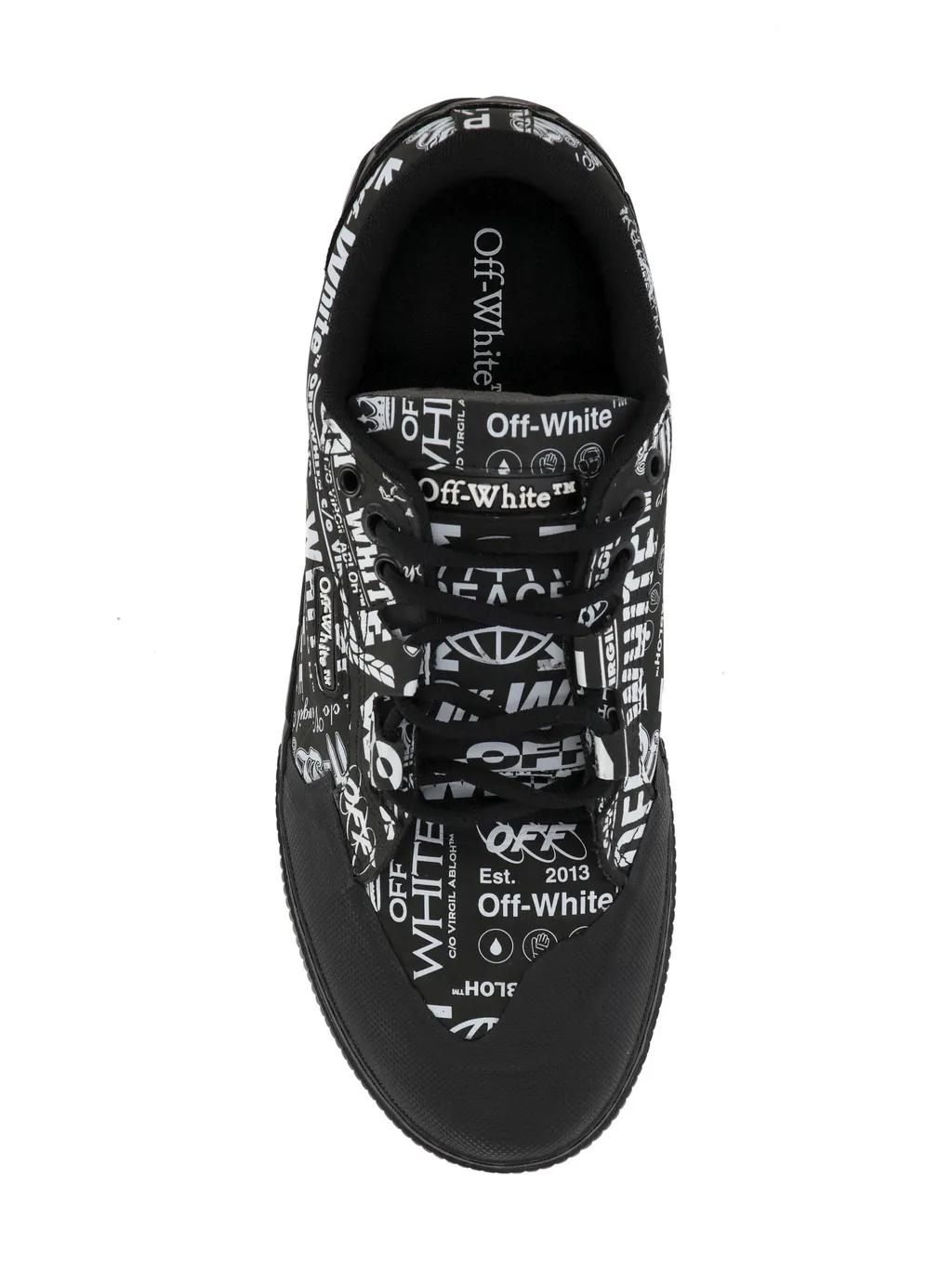 Logo Printed Lace-Up Sneakers