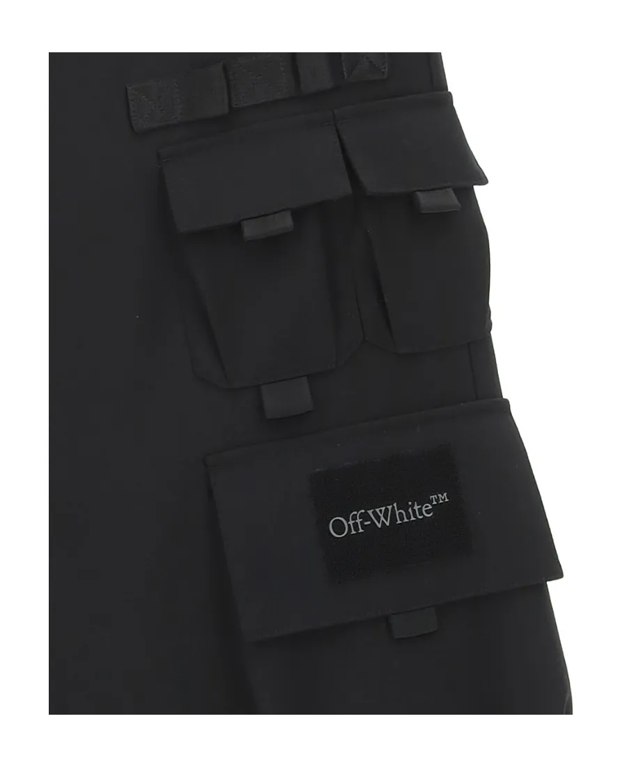 Logo Detailed Wide Leg Trousers