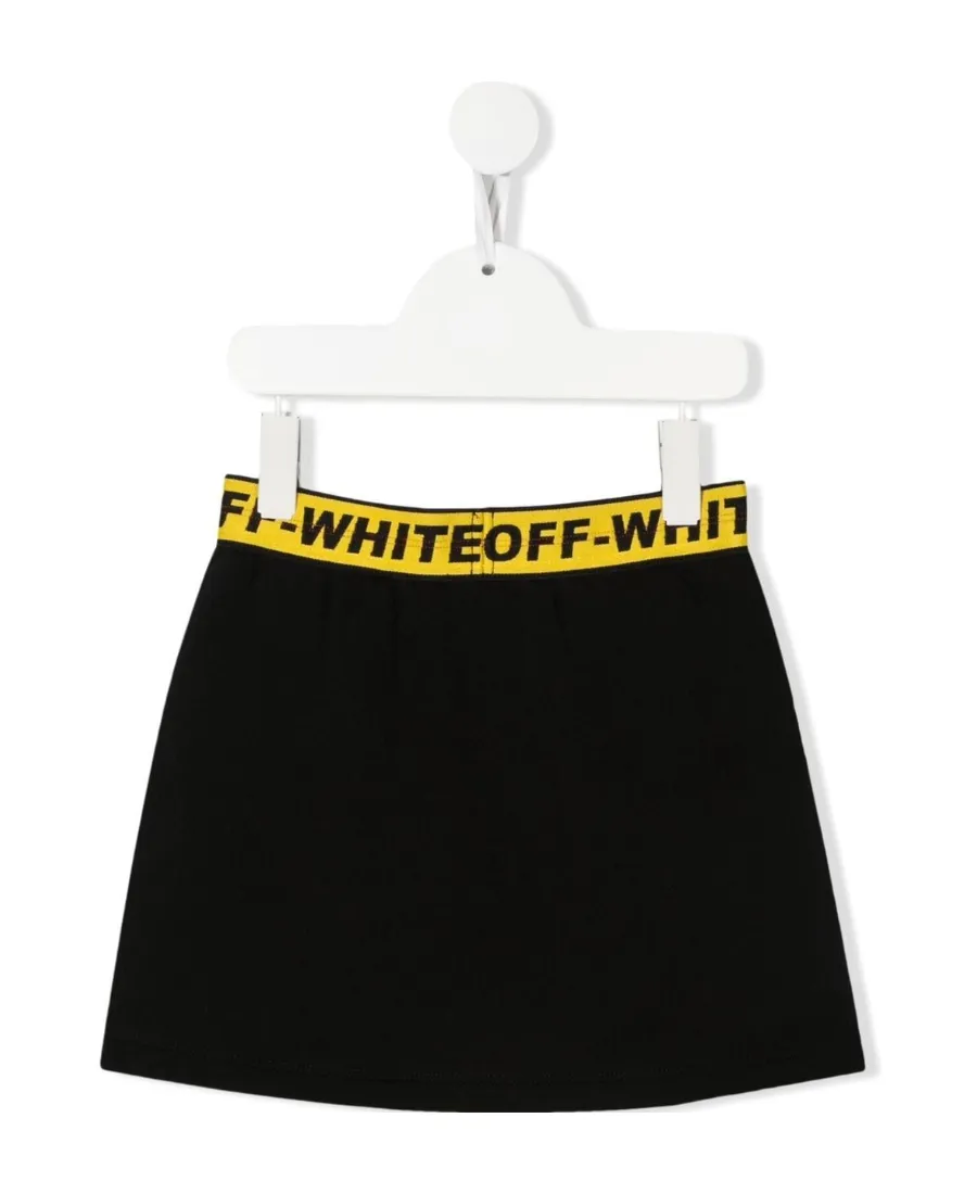 Logo Waistband Mini Skirt