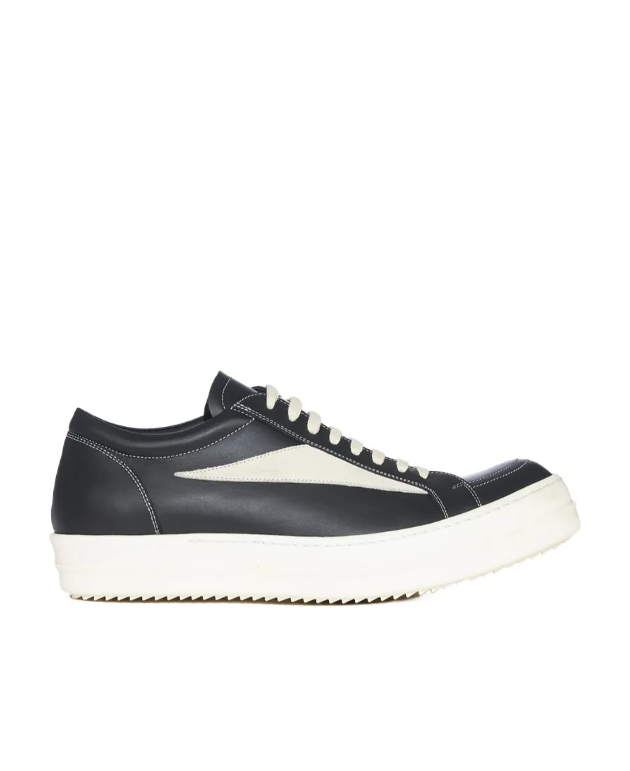 Vintage Low-Top Leather Sneakers