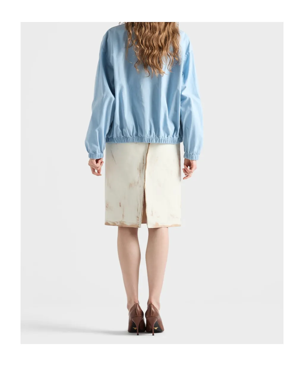 Long-Sleeved Zipped Jacket