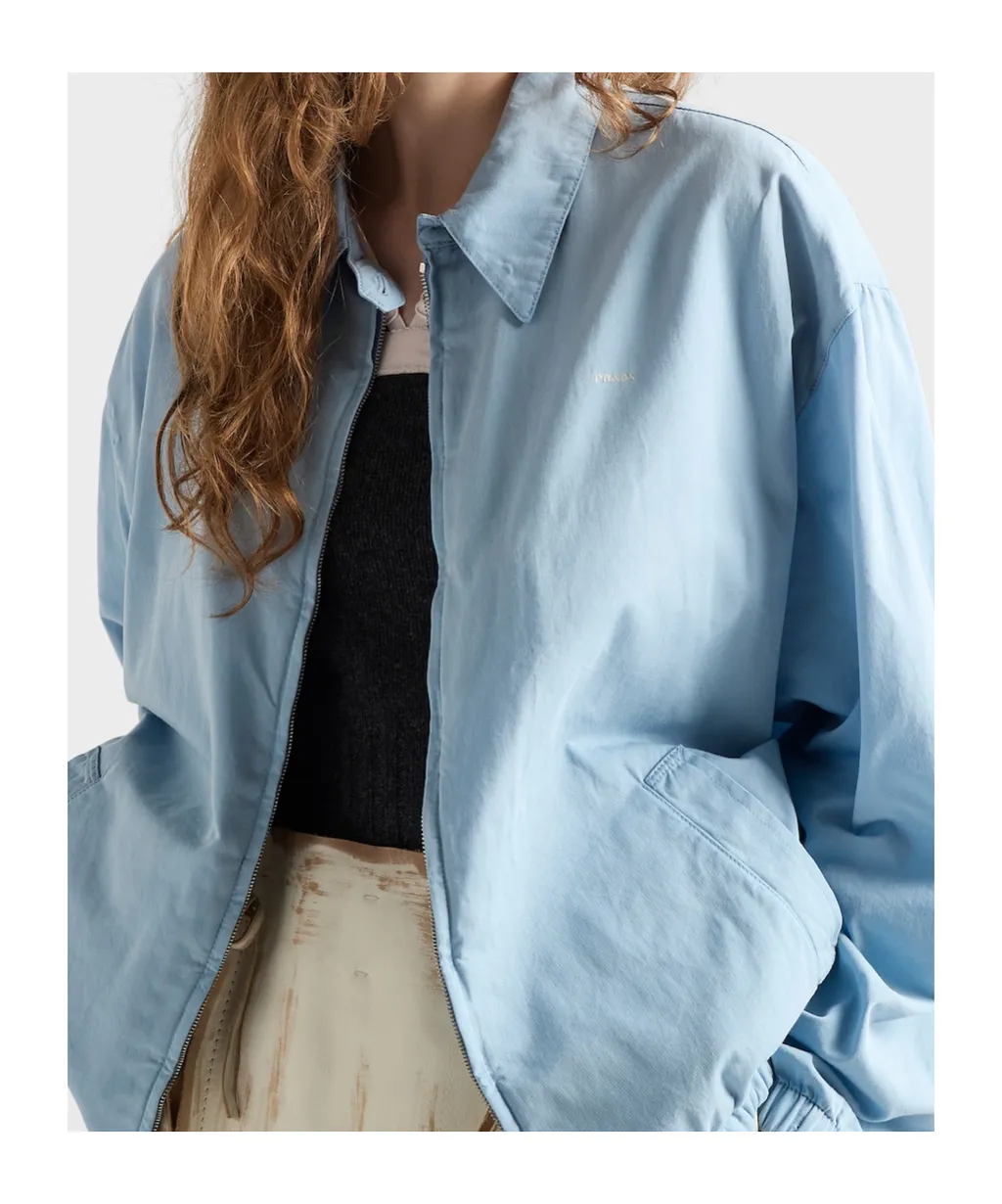 Long-Sleeved Zipped Jacket