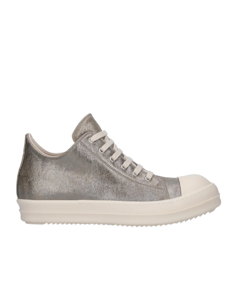 Round Toe Lace-Up Sneakers