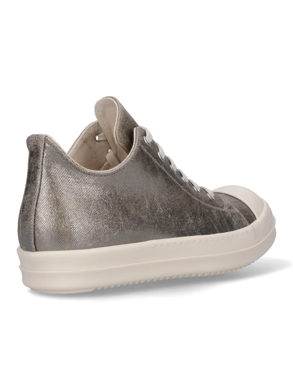 Round Toe Lace-Up Sneakers