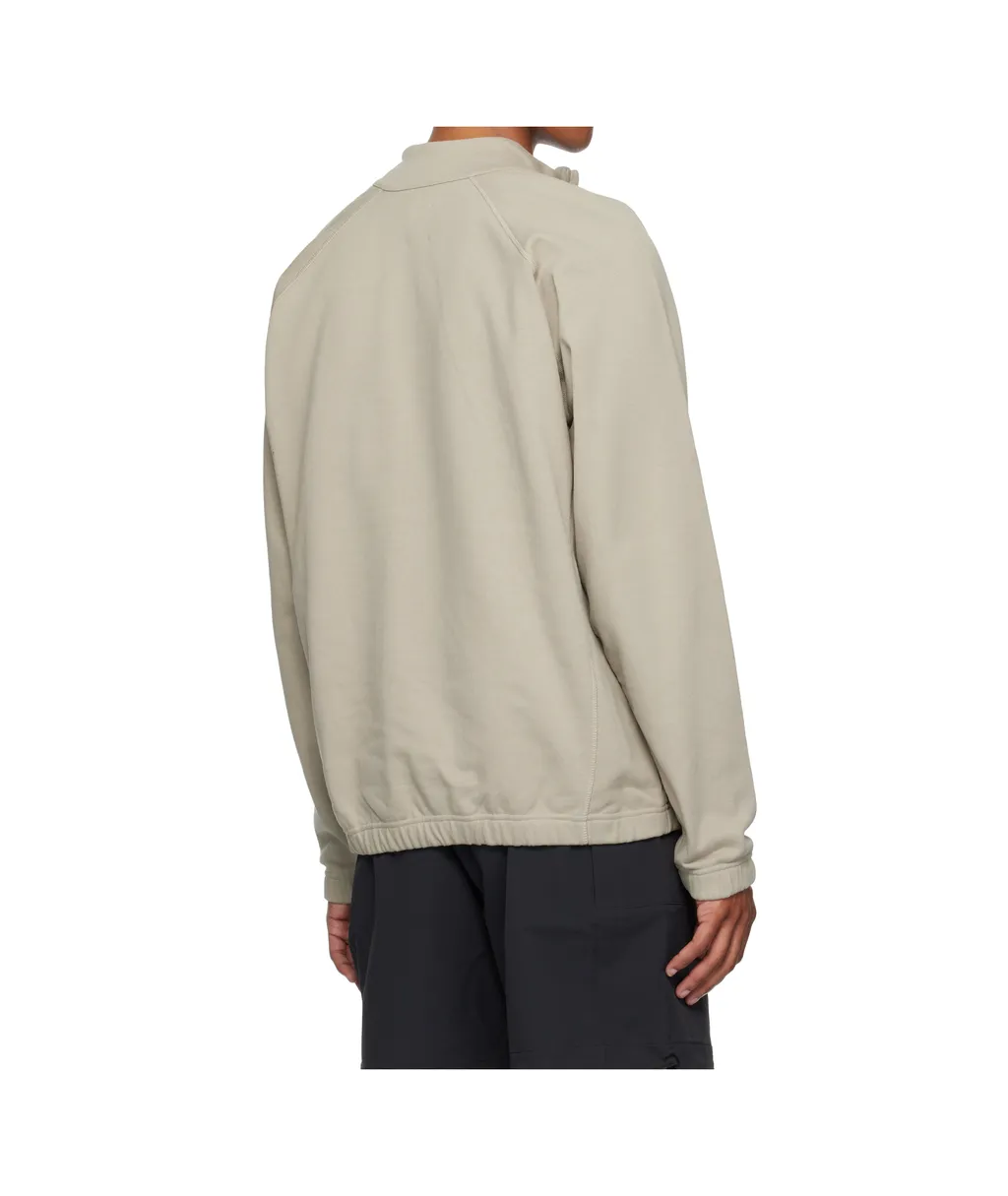 Logo-Embroidered Zipped Sweatshirt