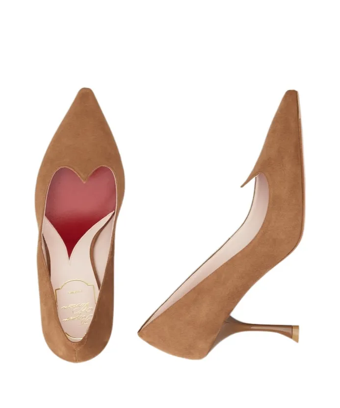 I Love Vivier Pumps In Suede