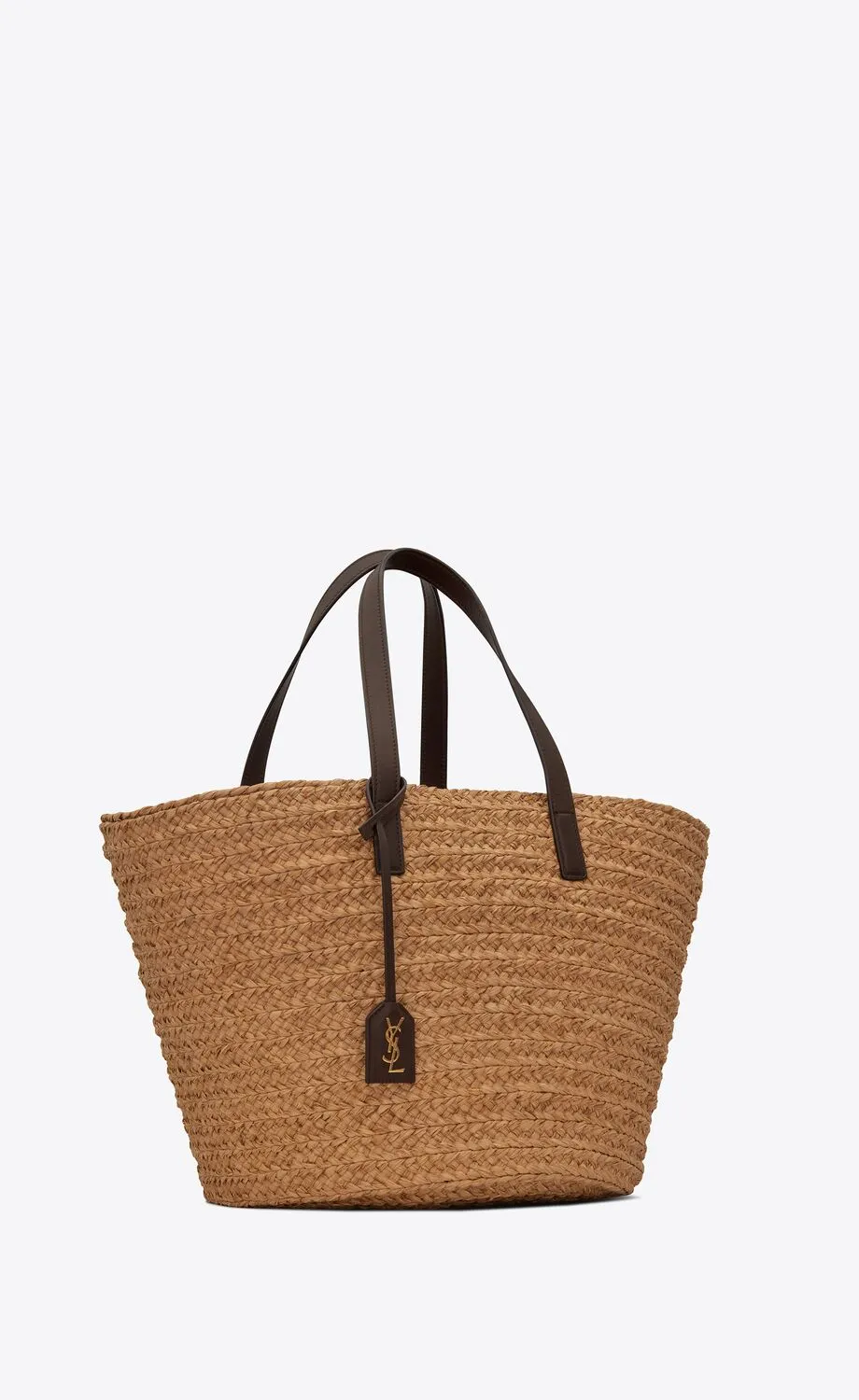 Logo Tag Interwoven Tote Bag