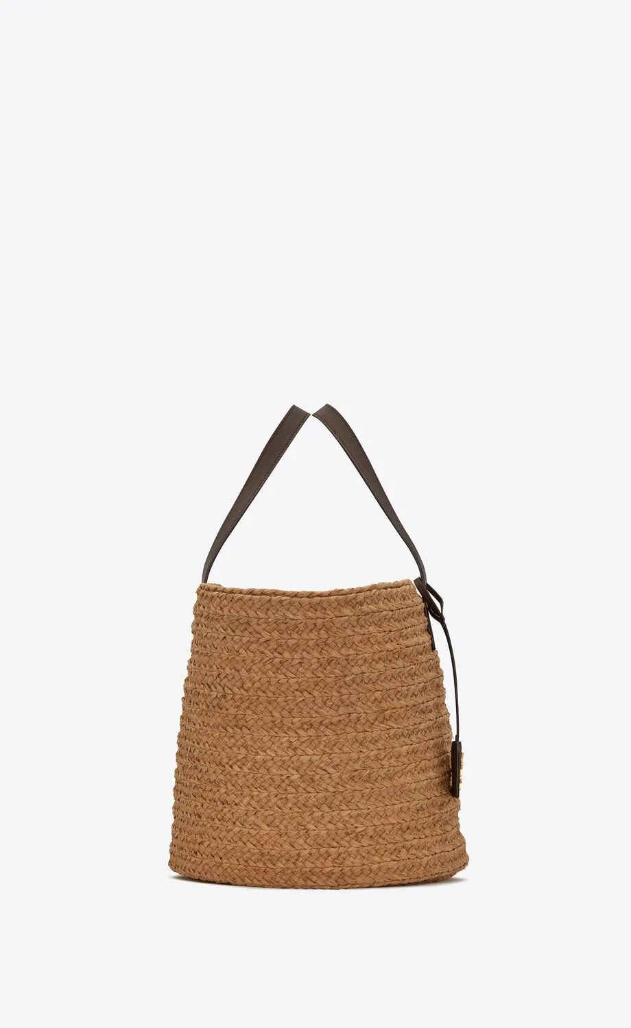 Logo Tag Interwoven Tote Bag