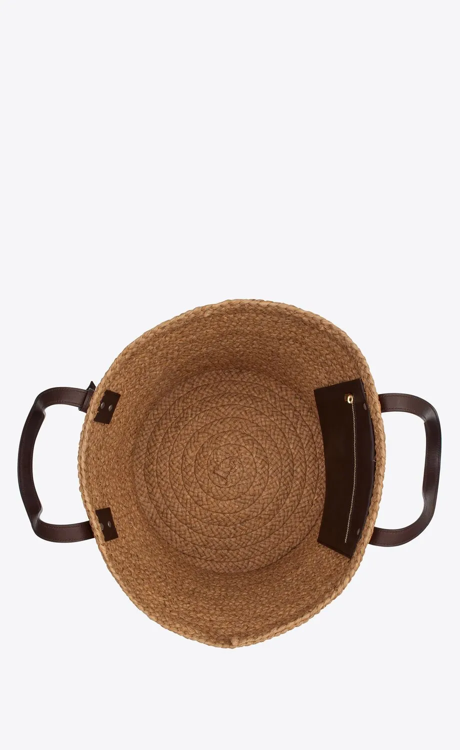 Logo Tag Interwoven Tote Bag