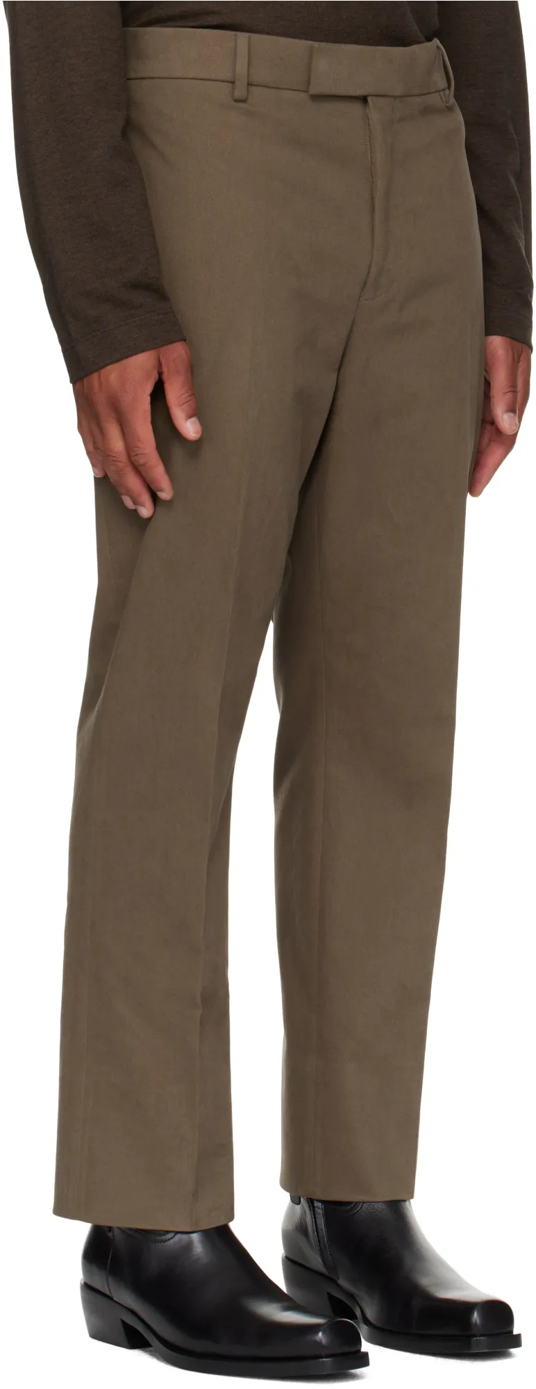 Creased Trousers
