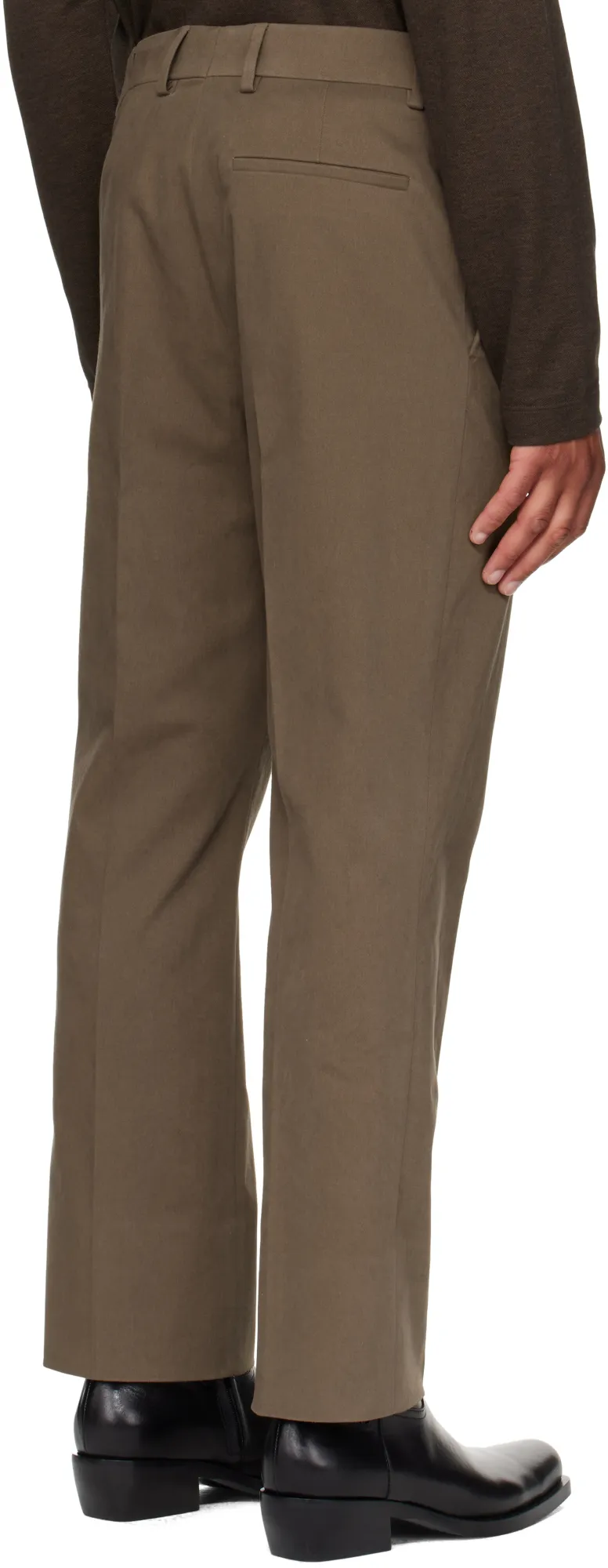 Creased Trousers