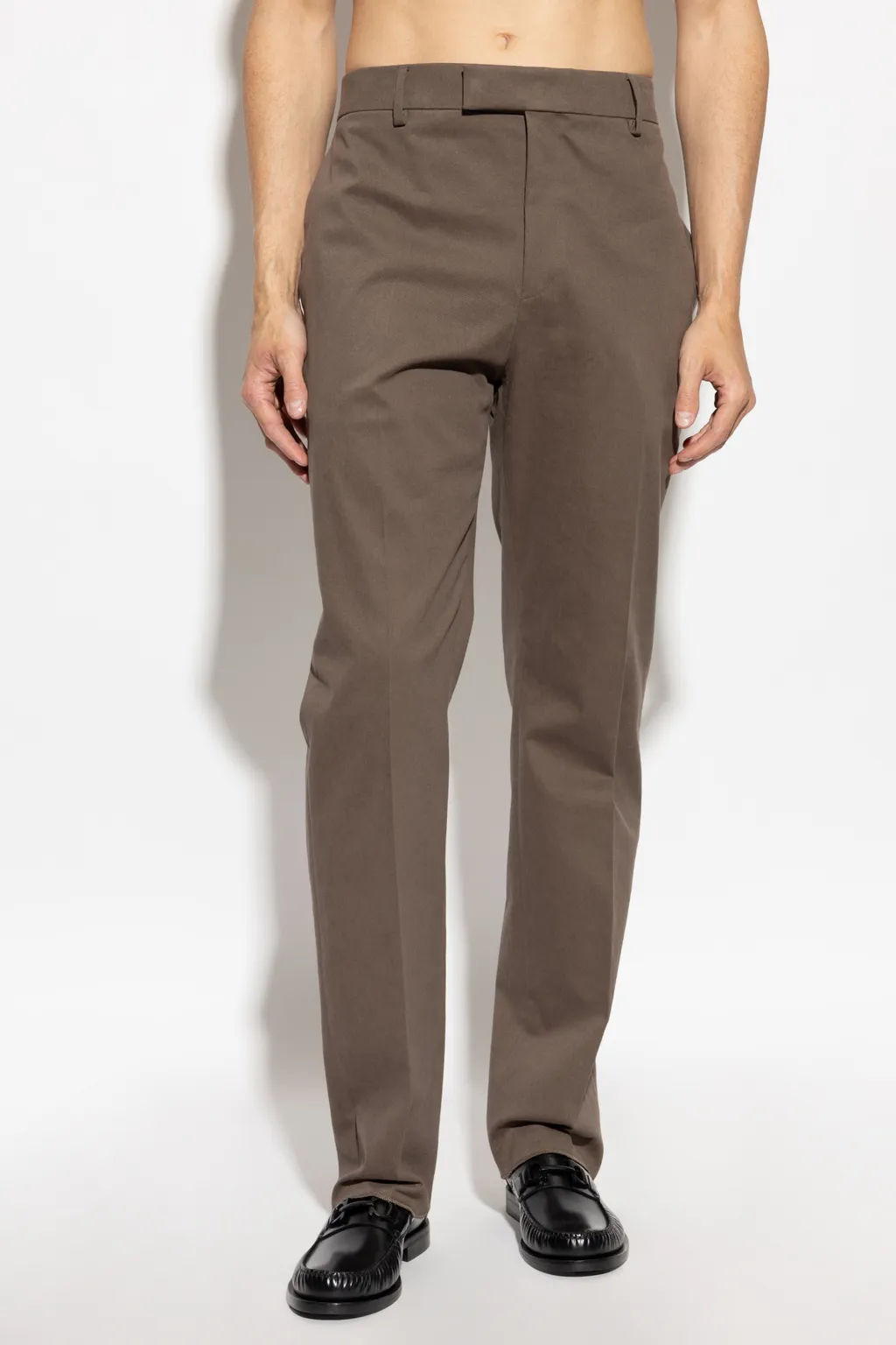 Creased Trousers