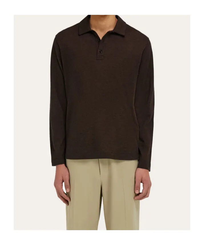 Long Sleeve Polo Shirt