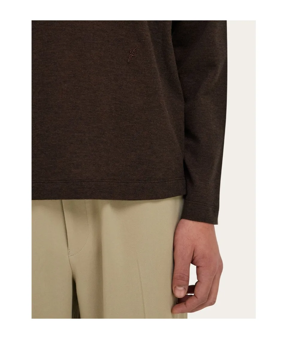 Long Sleeve Polo Shirt