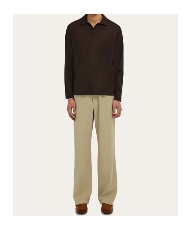 Long Sleeve Polo Shirt