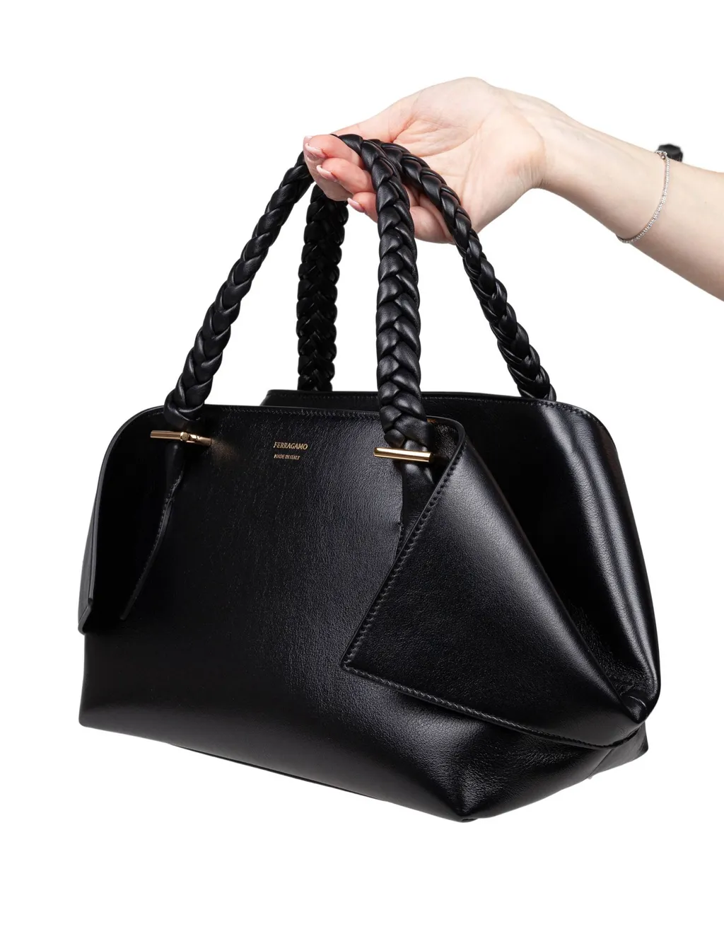 Double Handle Shoulder Bag