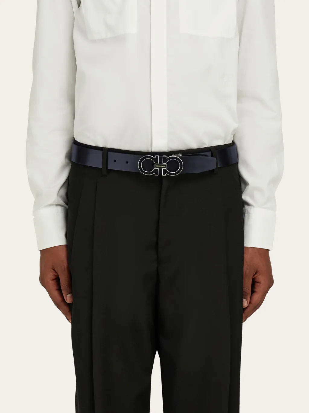 Gancini Buckled Belt