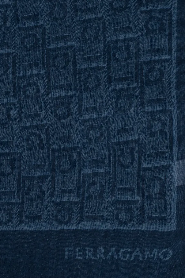 Logo Pattern Scarf