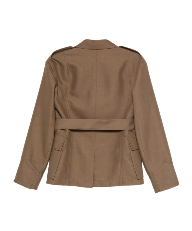 Belted Pocket Jacket