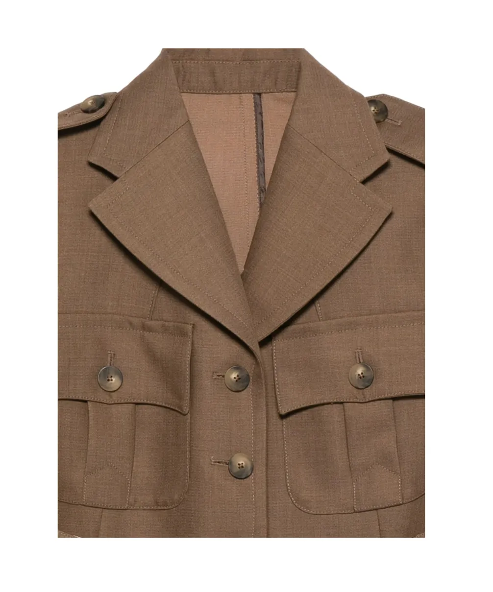 Belted Pocket Jacket