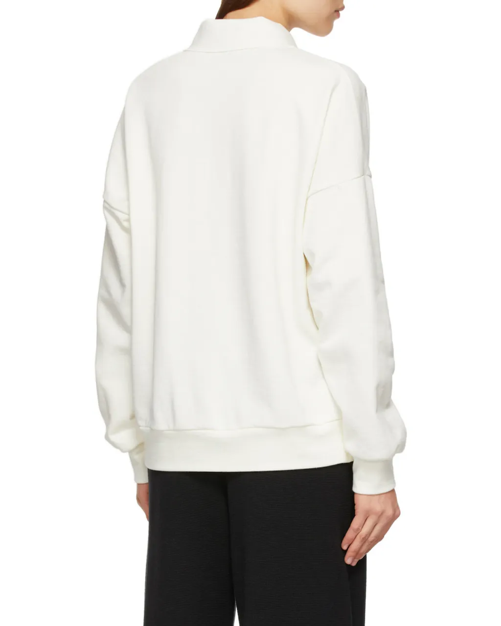 Knitted Polo Sweatshirt