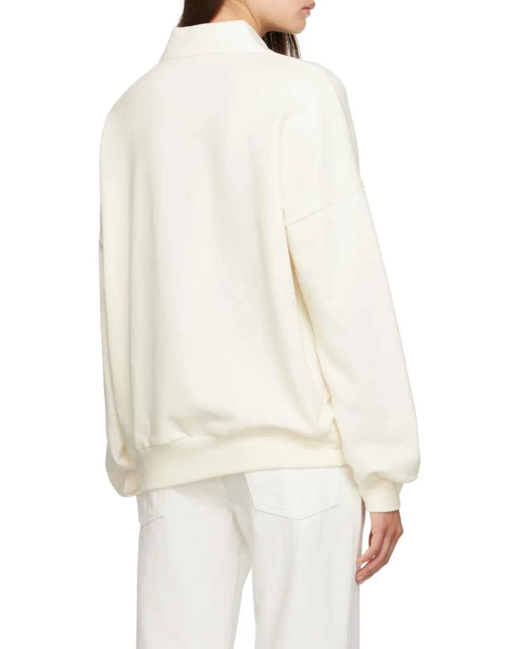 Knitted Polo Sweatshirt