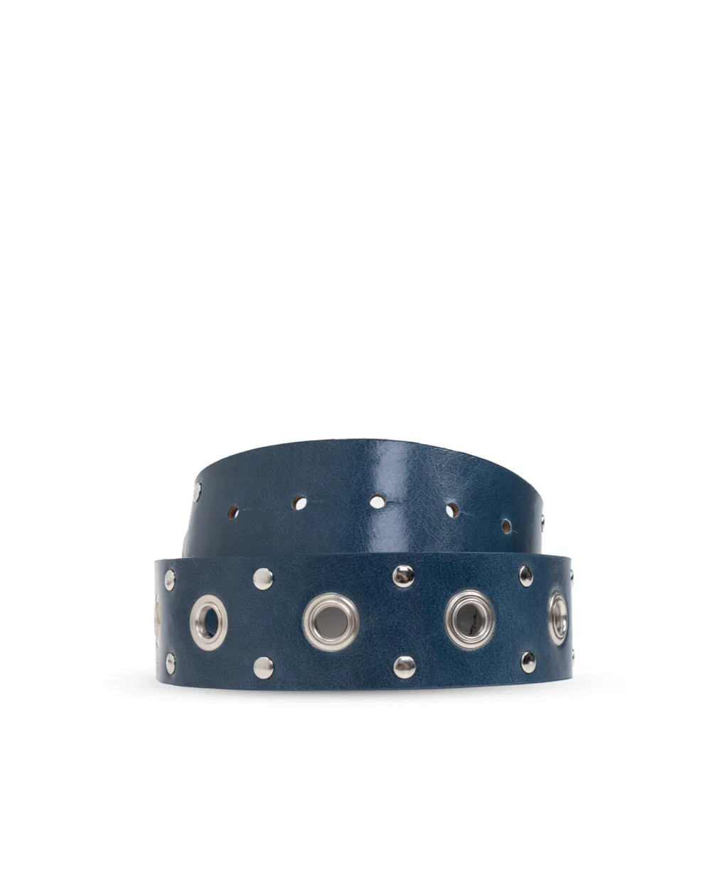 Gothic Logo Buckled Belt