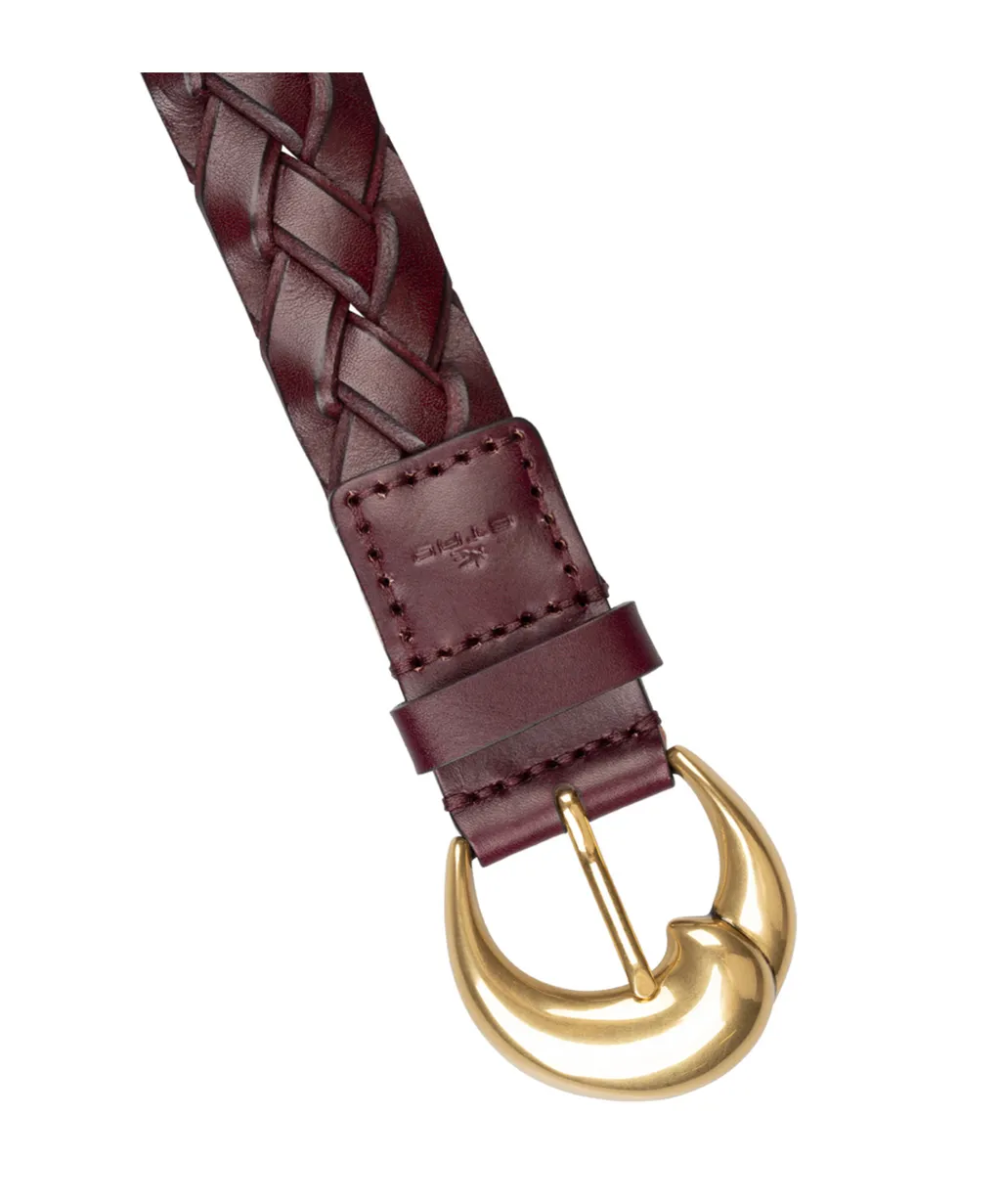 Woven Leather Belt