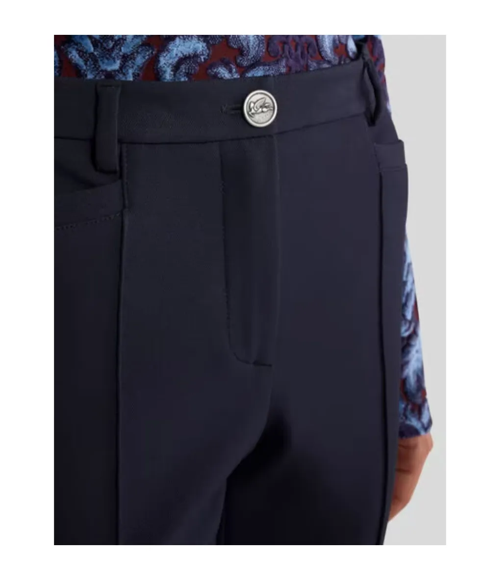 Fit-And-Flare Trousers