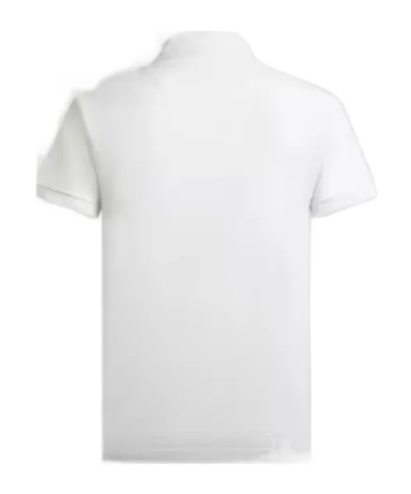 Cotton Polo Shirt With Pegaso