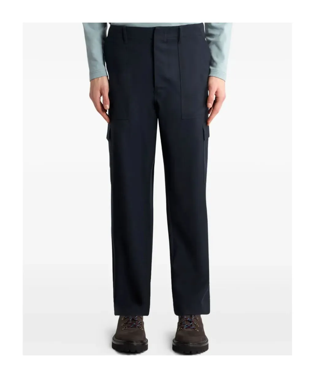 Wool Cargo Trousers