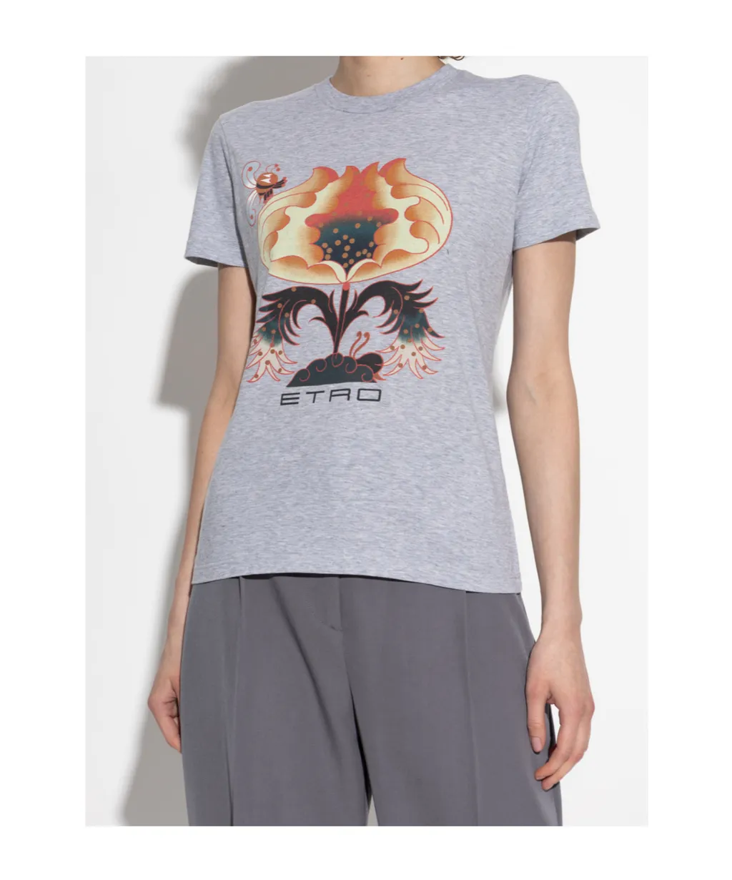 Floral-Print T-Shirt