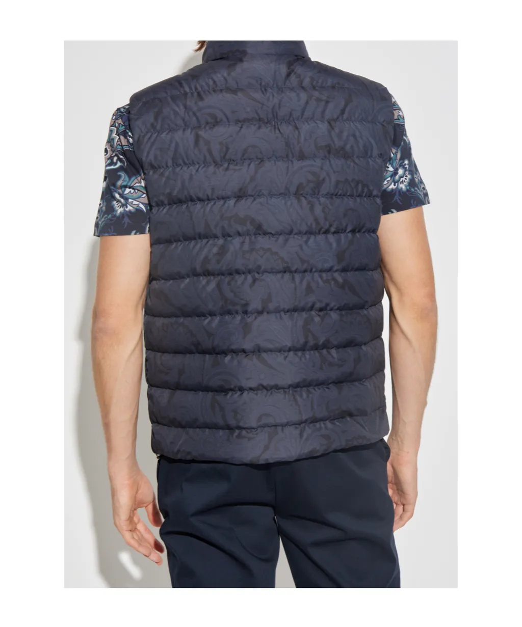 Padded Vest With Logo