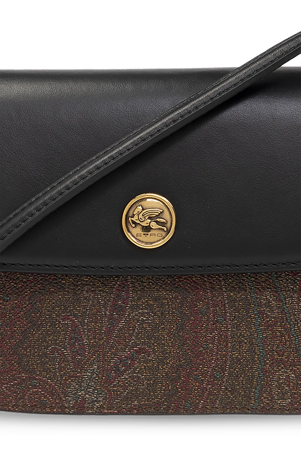 Essential Jacquard Foldover Top Crossbody Bag