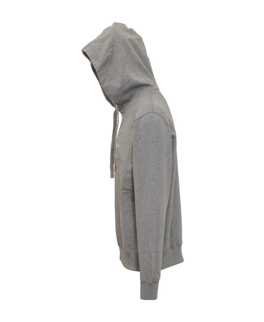 Logo Printed Drawstring Hoodie