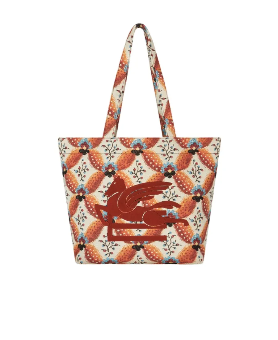 Medium Floral Soft Trotter Bag
