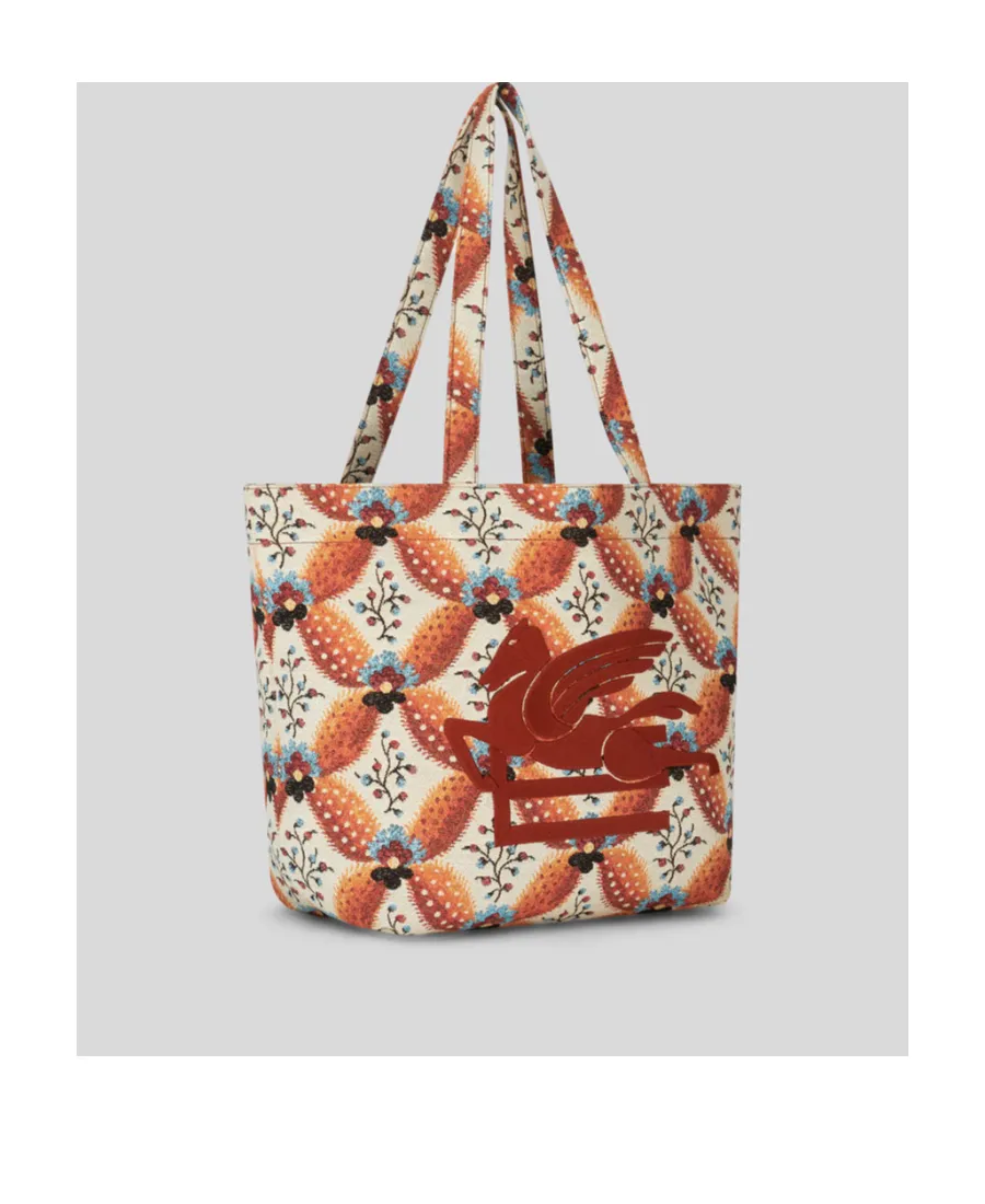 Medium Floral Soft Trotter Bag
