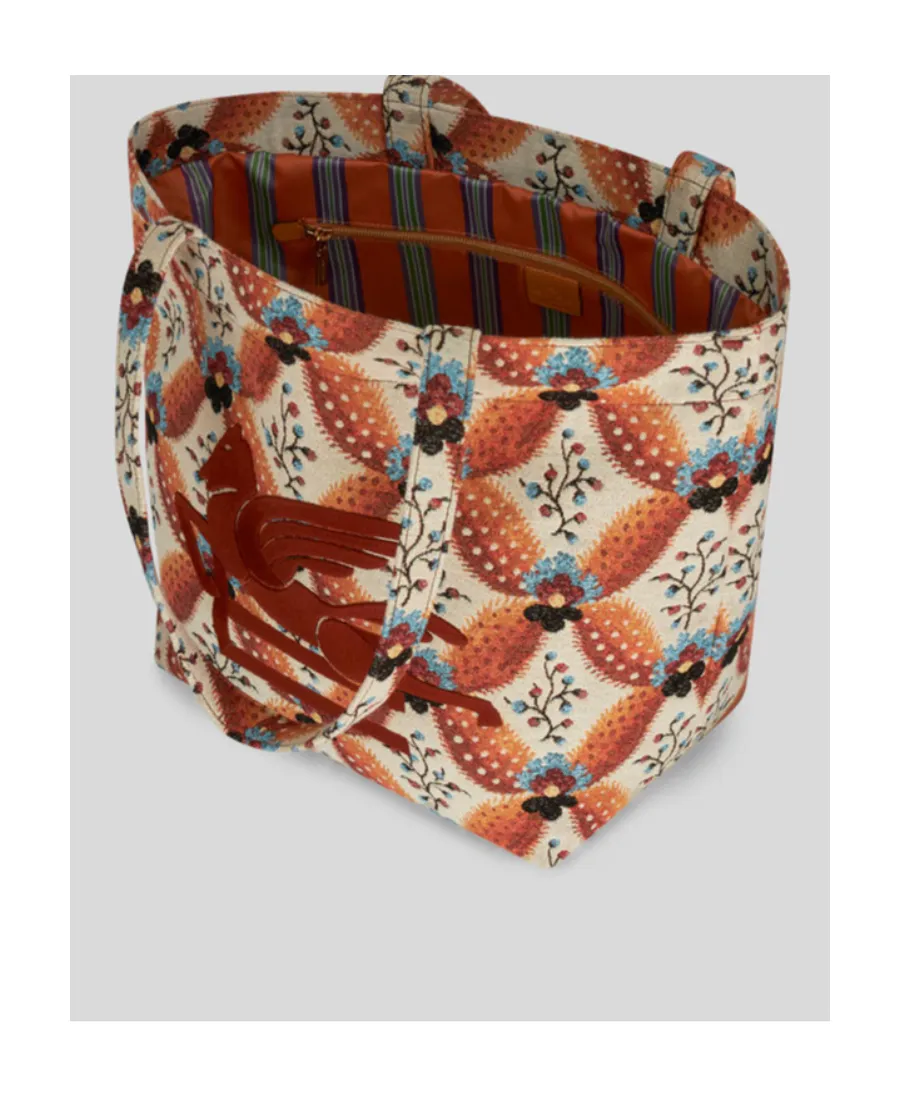 Medium Floral Soft Trotter Bag