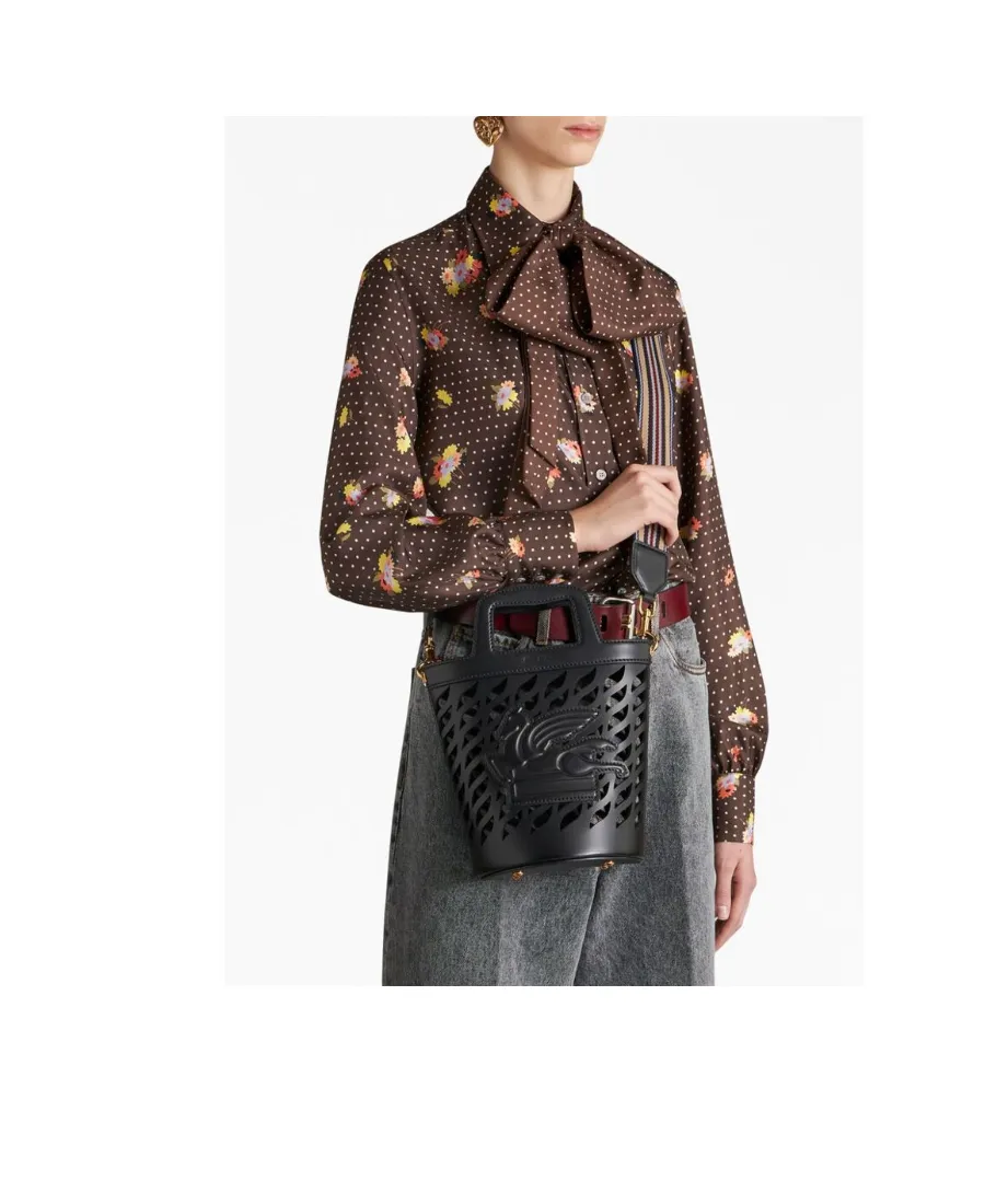 Coffa Cut-Out Bucket Bag