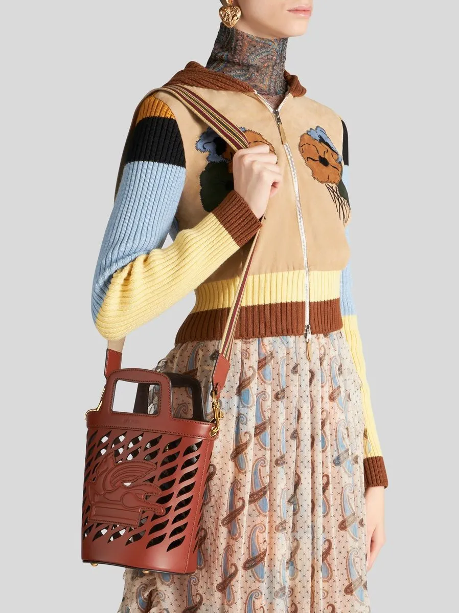 Coffa Cut-Out Bucket Bag