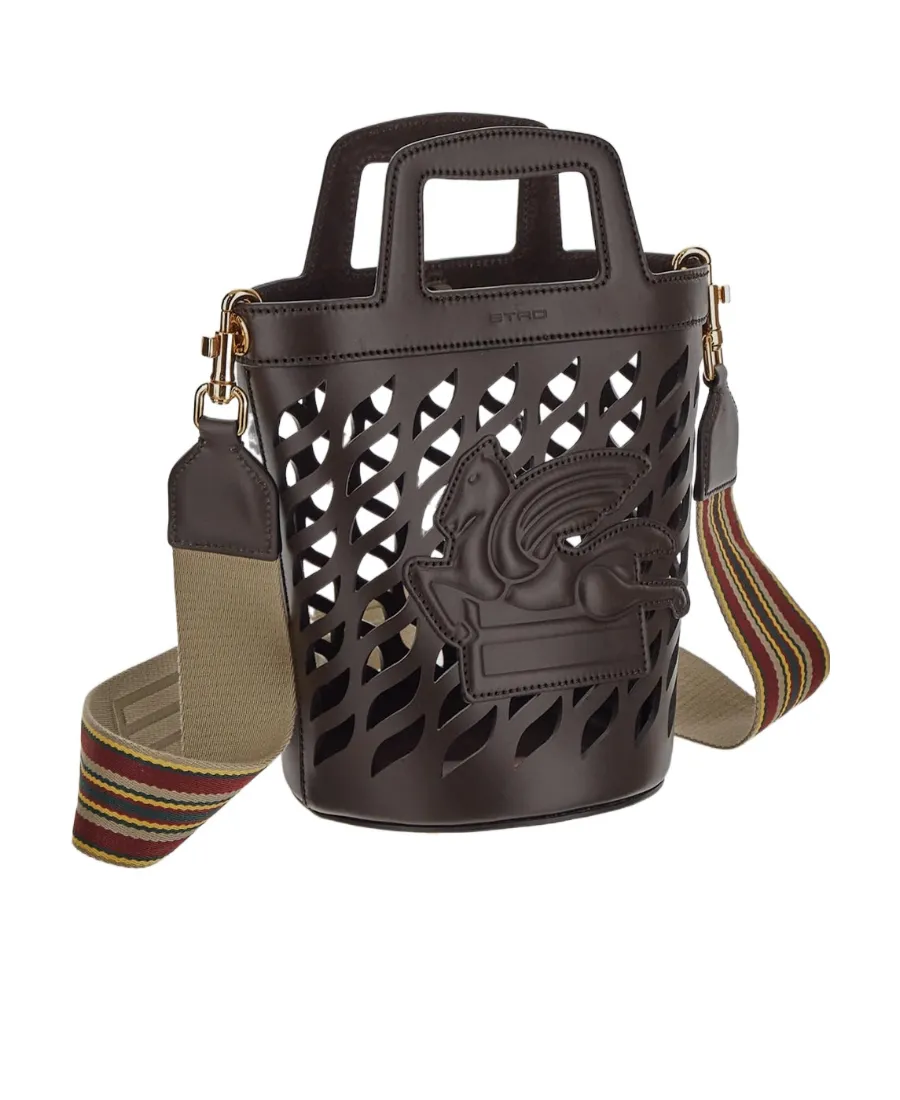 Hollowed-Out Detail Shoulder Bag