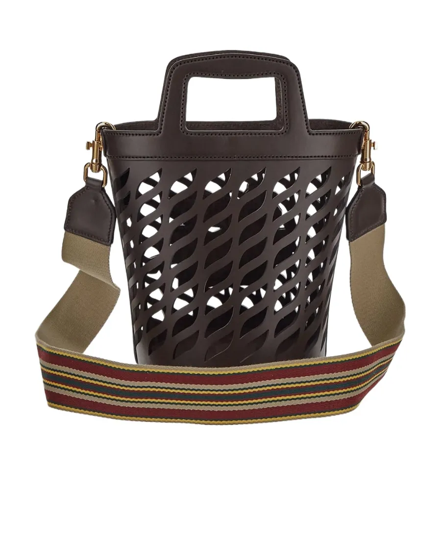 Hollowed-Out Detail Shoulder Bag