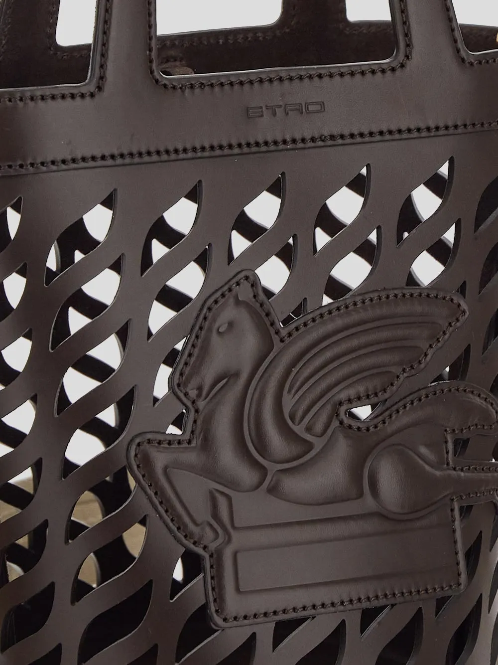 Hollowed-Out Detail Shoulder Bag
