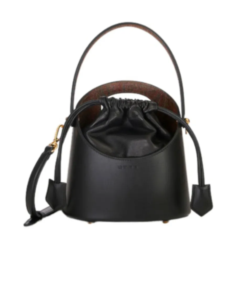 Mini Saturno Bucket Shoulder Bag