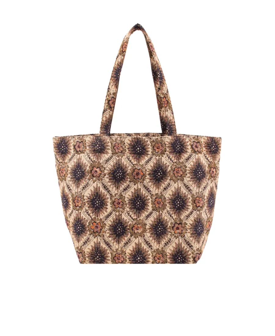 All-Over Floral-Printed Medium Tote Bag