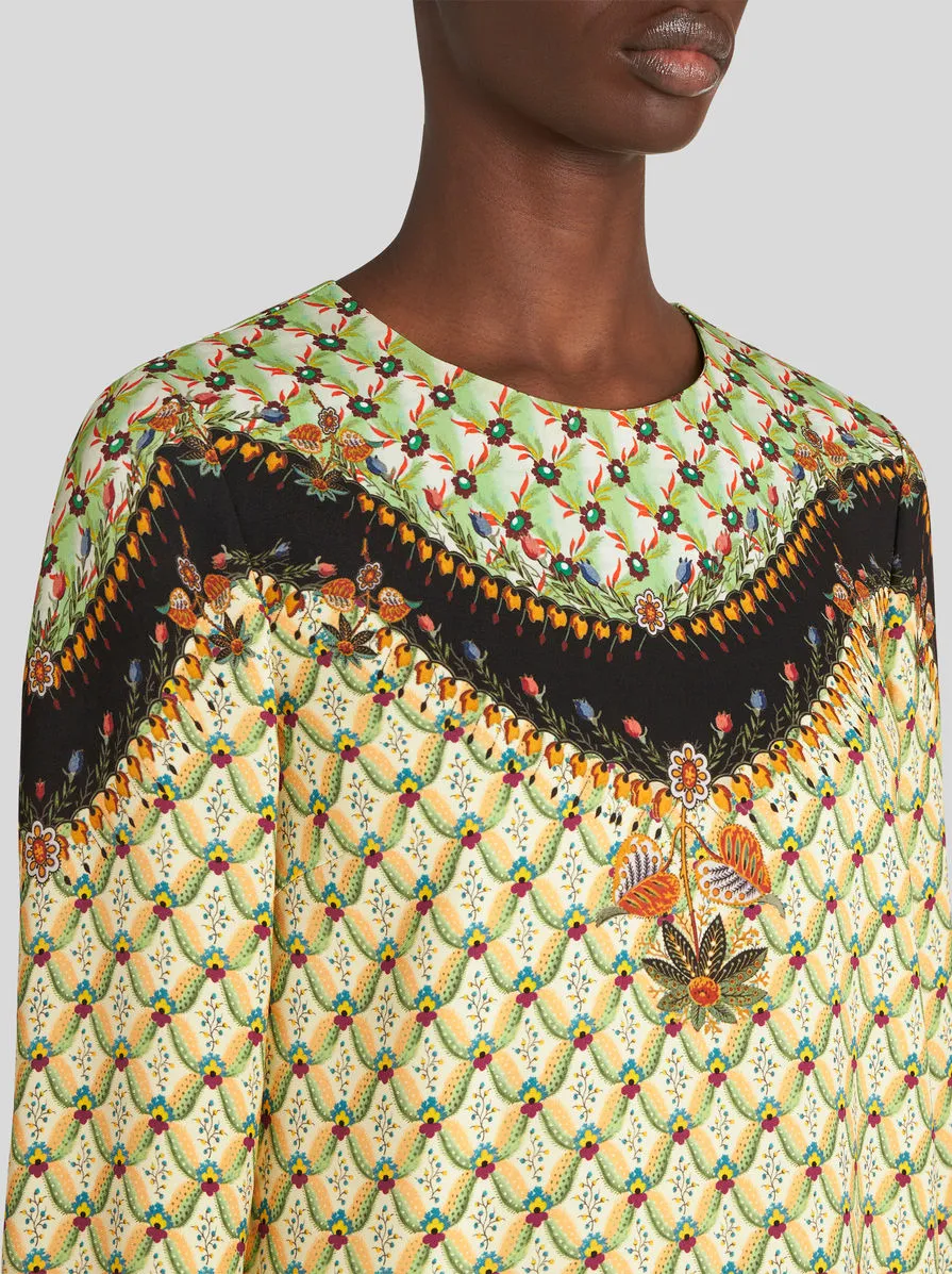 Floral Print Tunic Dress